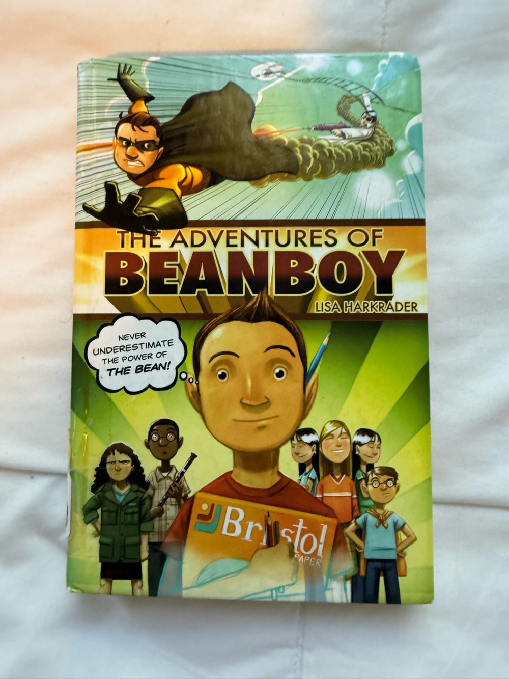The Adventures of Beanboy Hardcover Book Boys Middle School